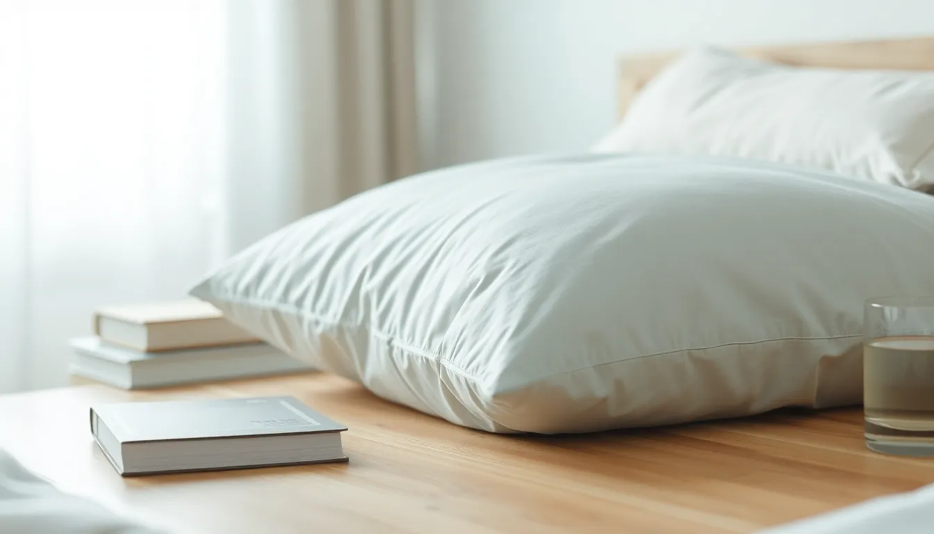 시원한 여름 침실에서 잠든 사람의 모습