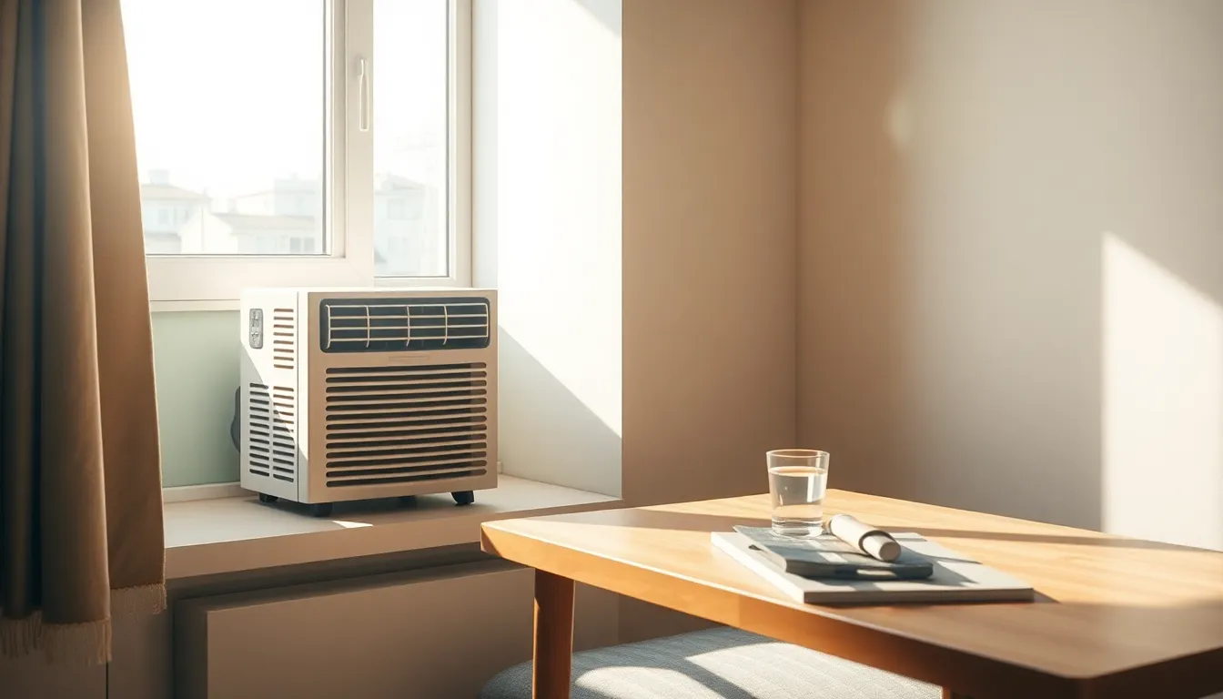 시원한 에어컨 바람을 맞으며 쉬는 사람의 모습