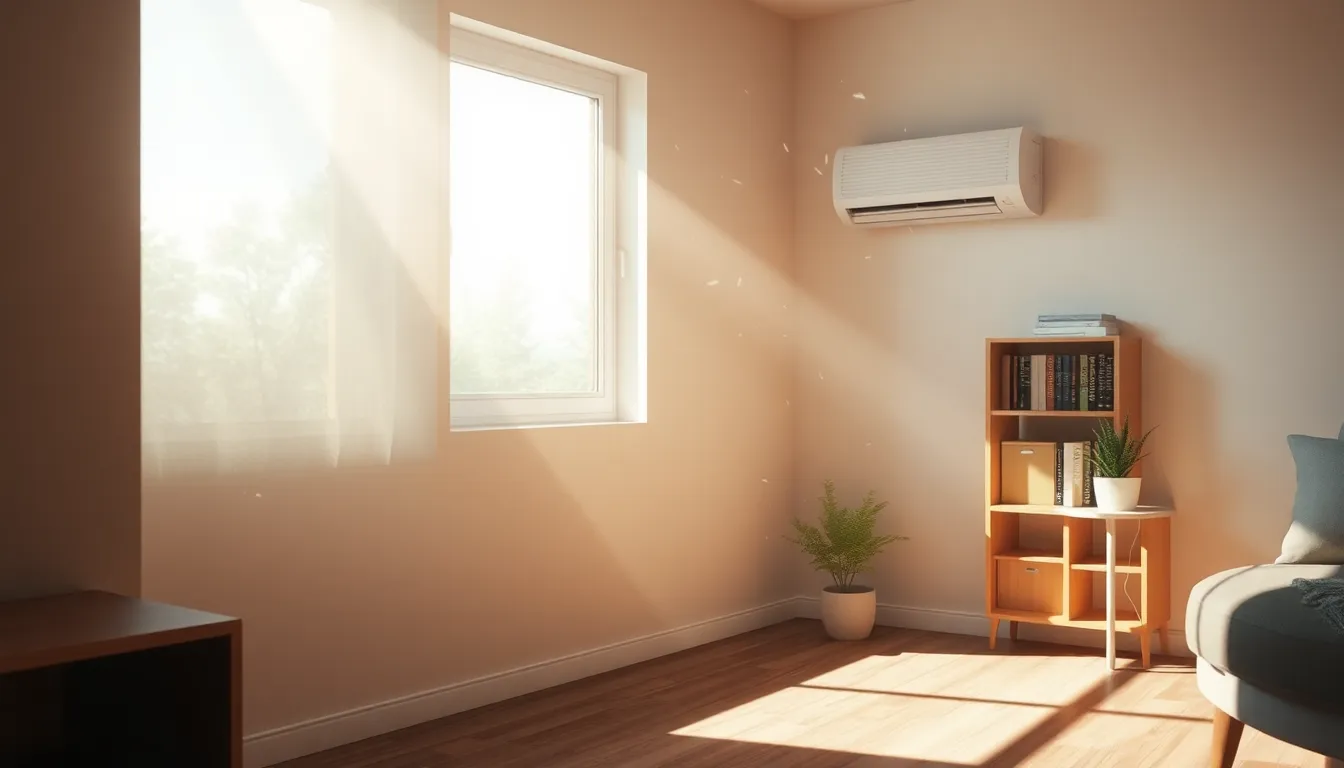 10평 원룸 창문형 에어컨 설치 이미지