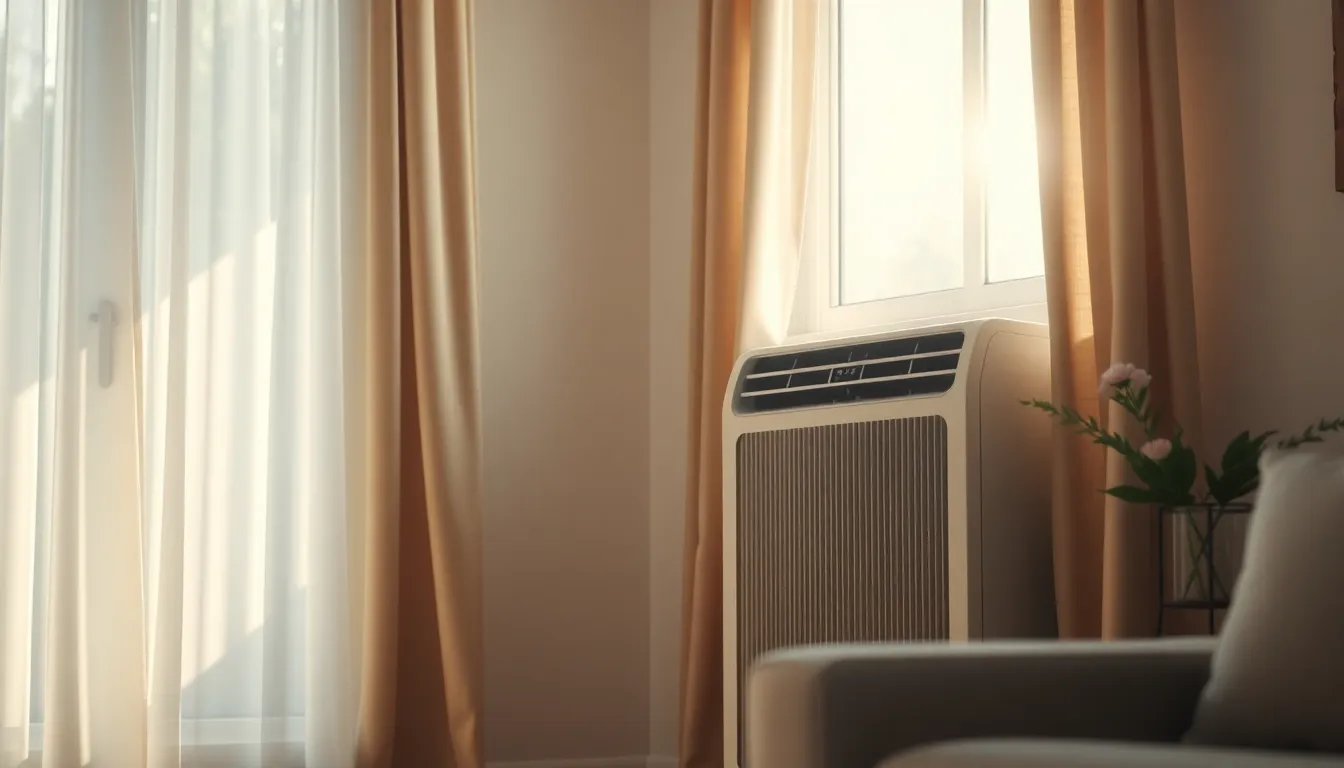 2026년형 최신 스마트 에어컨 모델 이미지