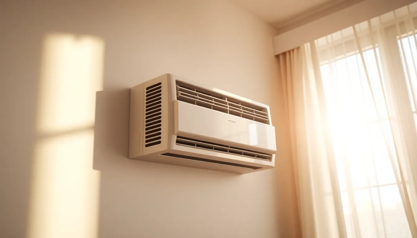 에어컨 설치 모습